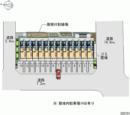 名古屋市北区長喜町３丁目 月極駐車場